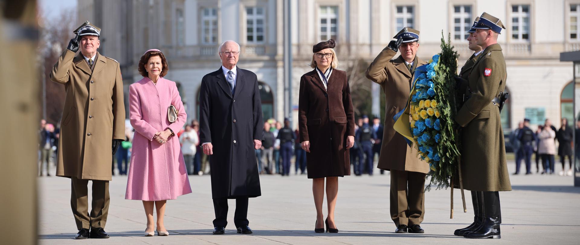 Wizyta Króla Szwecji w Warszawie