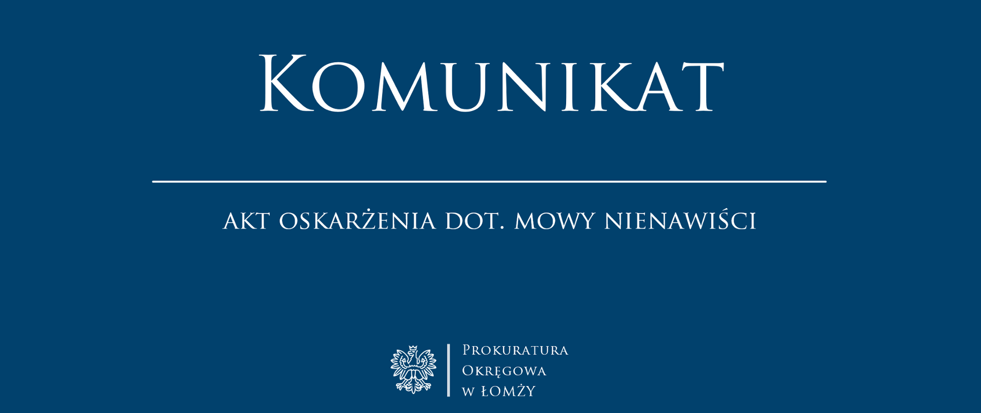 akt oskarżenia dot. mowy nienawiści