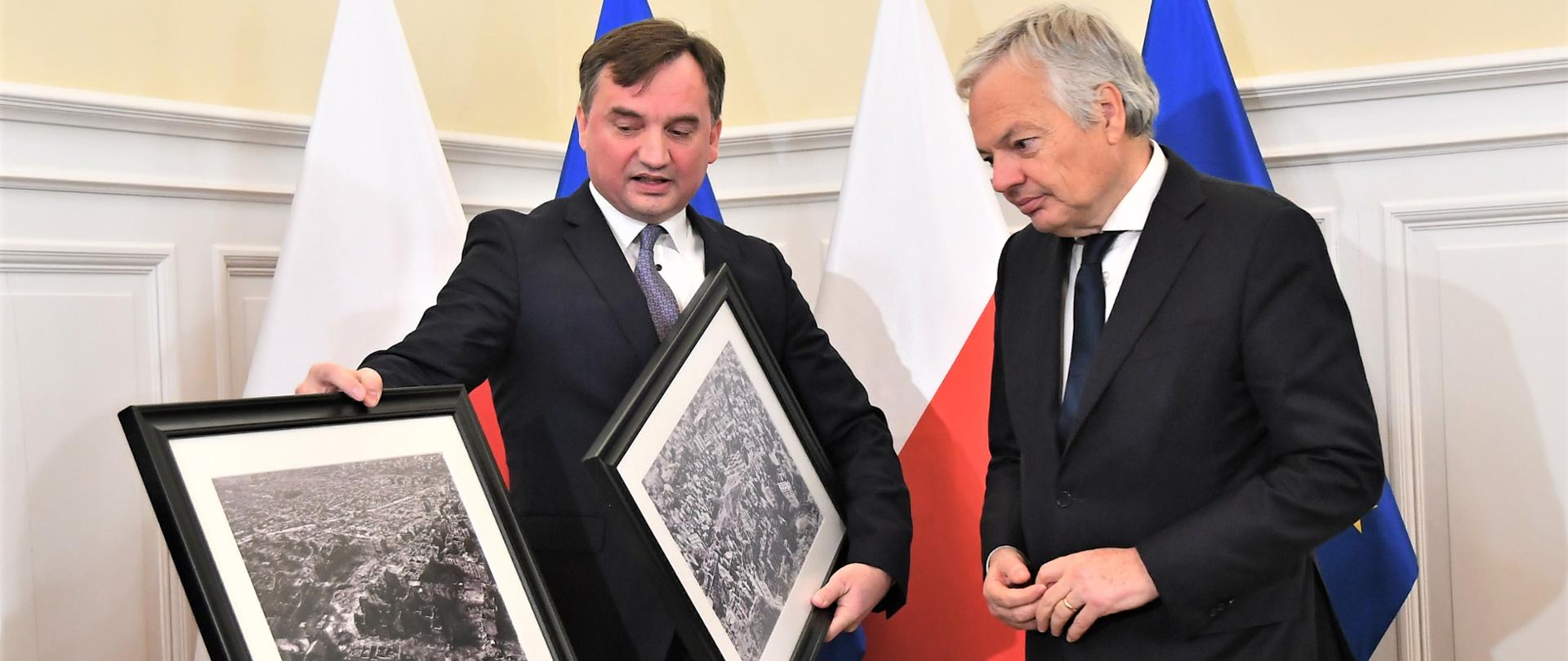 Spotkanie Ministra Sprawiedliwości z Komisarzem UE ds. sprawiedliwości Didierem Reyndersem