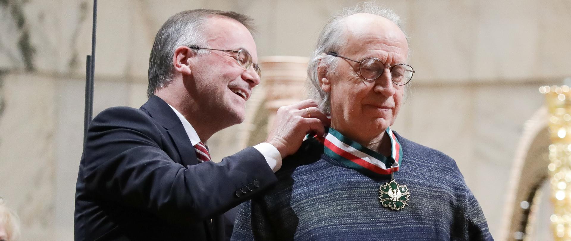 Walentyn Sylwestrow odznaczony Złotym Medalem „Zasłużony Kulturze Gloria Artis”, fot. Danuta Matloch