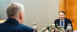 Spotkanie Ministra Tomasza Siemoniaka z Ambasadorem Szwecji.