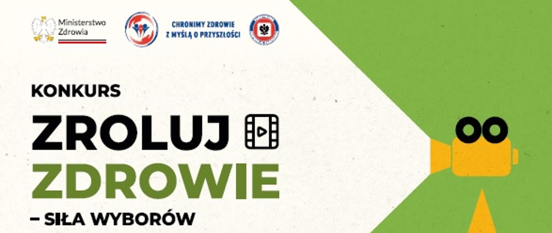 grafika na której przedstawiono młoda osobę w pułapce używek, z plecakiem na plecach i książką w dłoni.