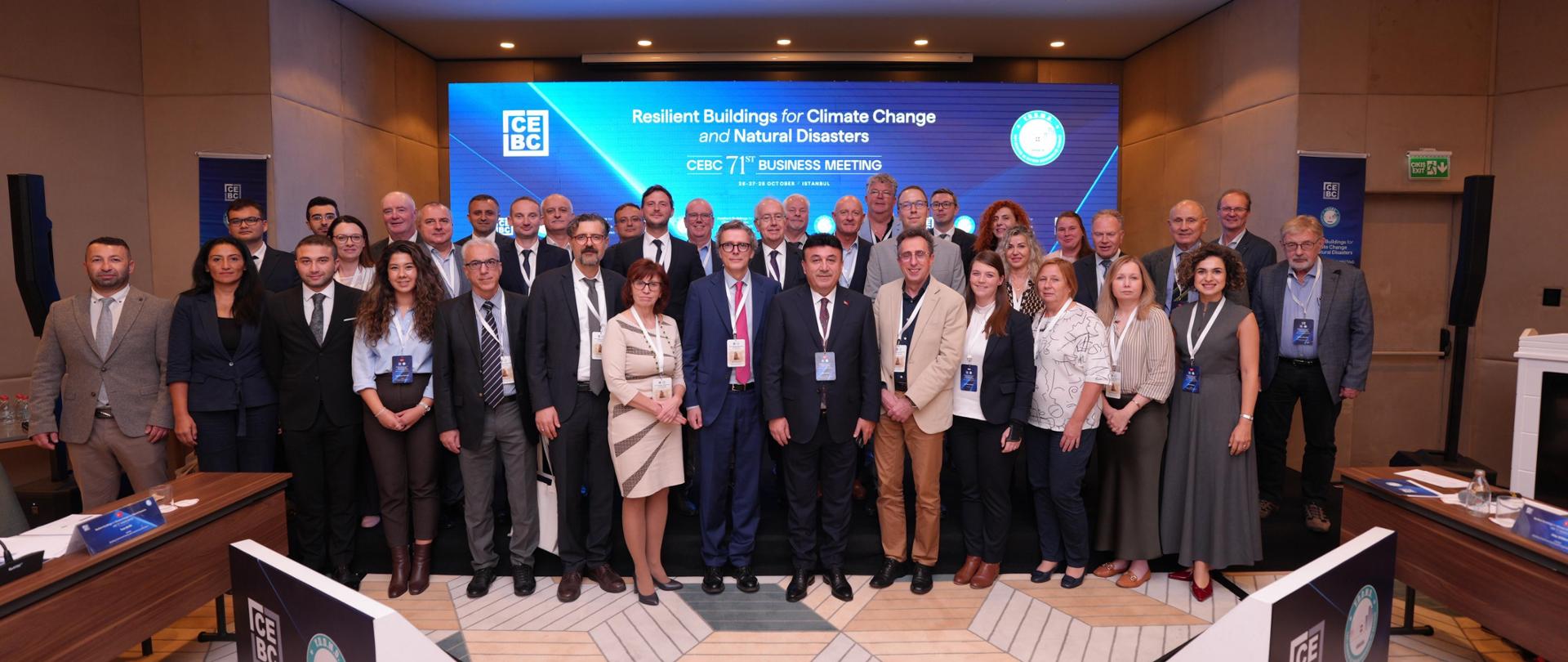 Uczestnicy spotkania CEBC w Stambule
