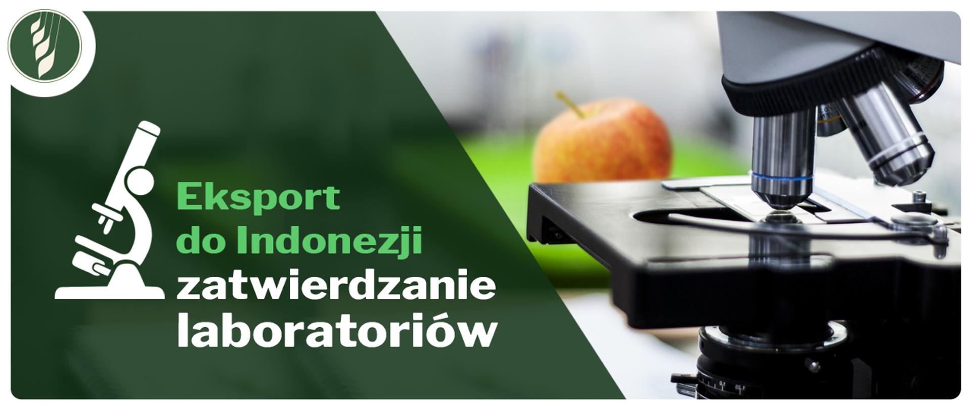 Eksport do Indonezji - laboratoria