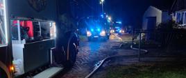 Pożar budynku gospodarczego w Półchlebiu