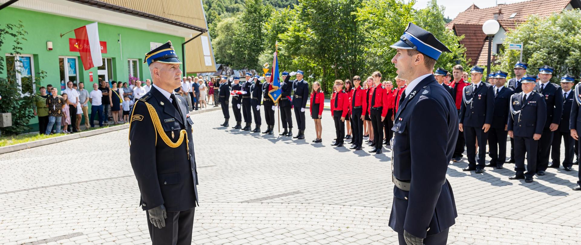 Poświęcenie samochodu SLRR w OSP Tokarnia