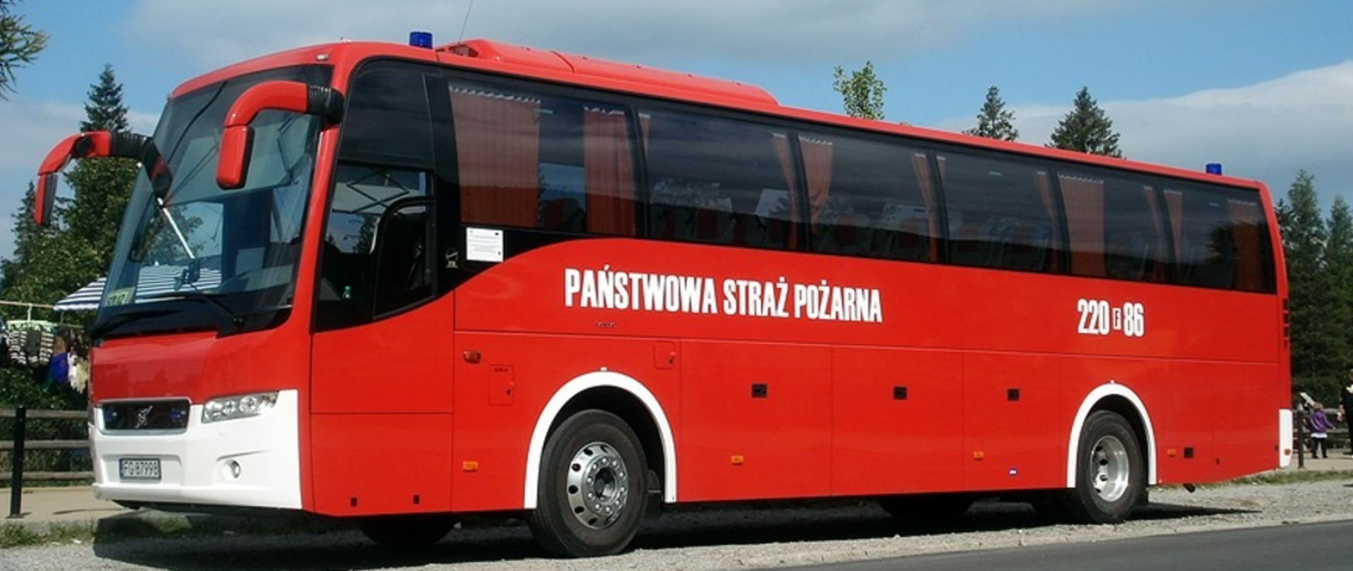 Pomoc świebodzińskich strażaków uchodźcom z Ukrainy