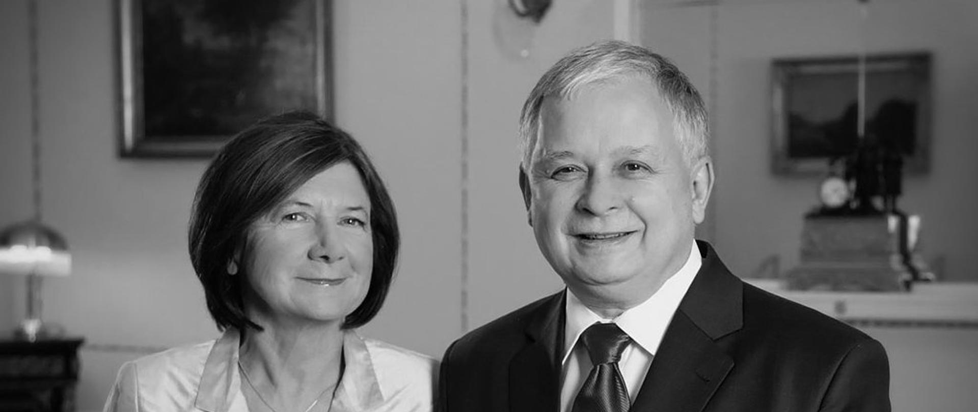 Śp. Prezydent RP Lech Kaczyński i Pierwsza Dama Maria Kaczyńska