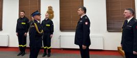 Uroczysta zbiórka – ślubowanie nowo przyjętych funkcjonariuszy