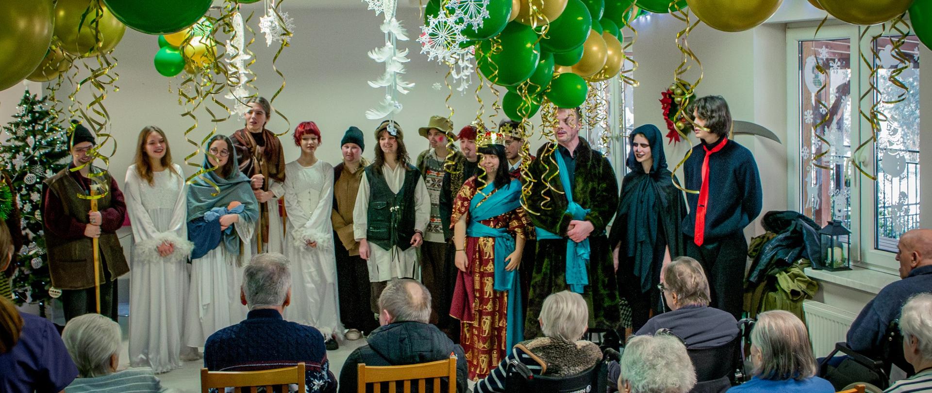 w Zakładzie Opiekuńczo-Leczniczym „Złota Jesień” w Zaborzu