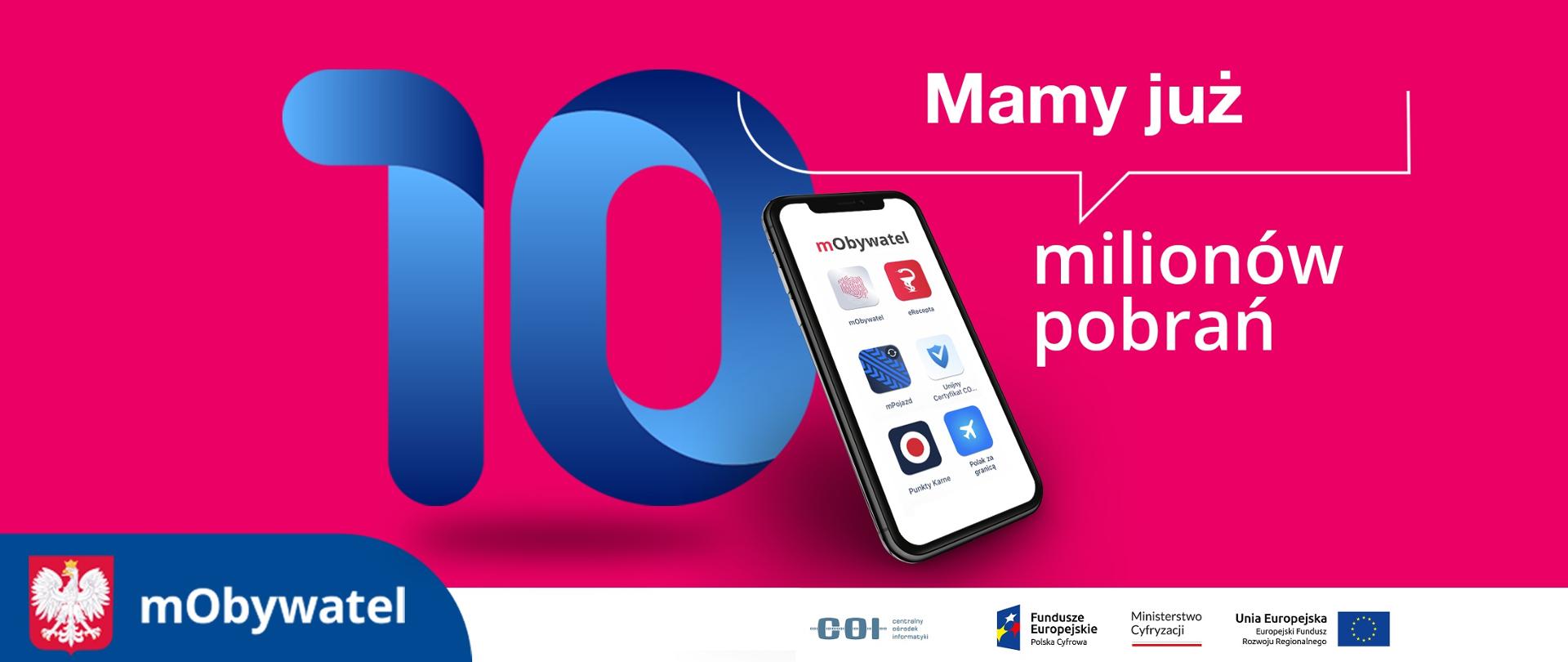mObywatel – już ponad 10 milionów pobrań!