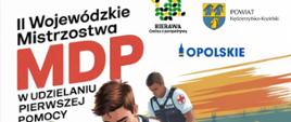 Na zdjęciu znajduje się plakat od mistrzostwach województwa MDP w KPP