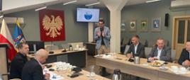Spotkanie Wód Polskich w Gliwicach z Jednostkami Samorządu Terytorialnego powiatu cieszyńskiego 