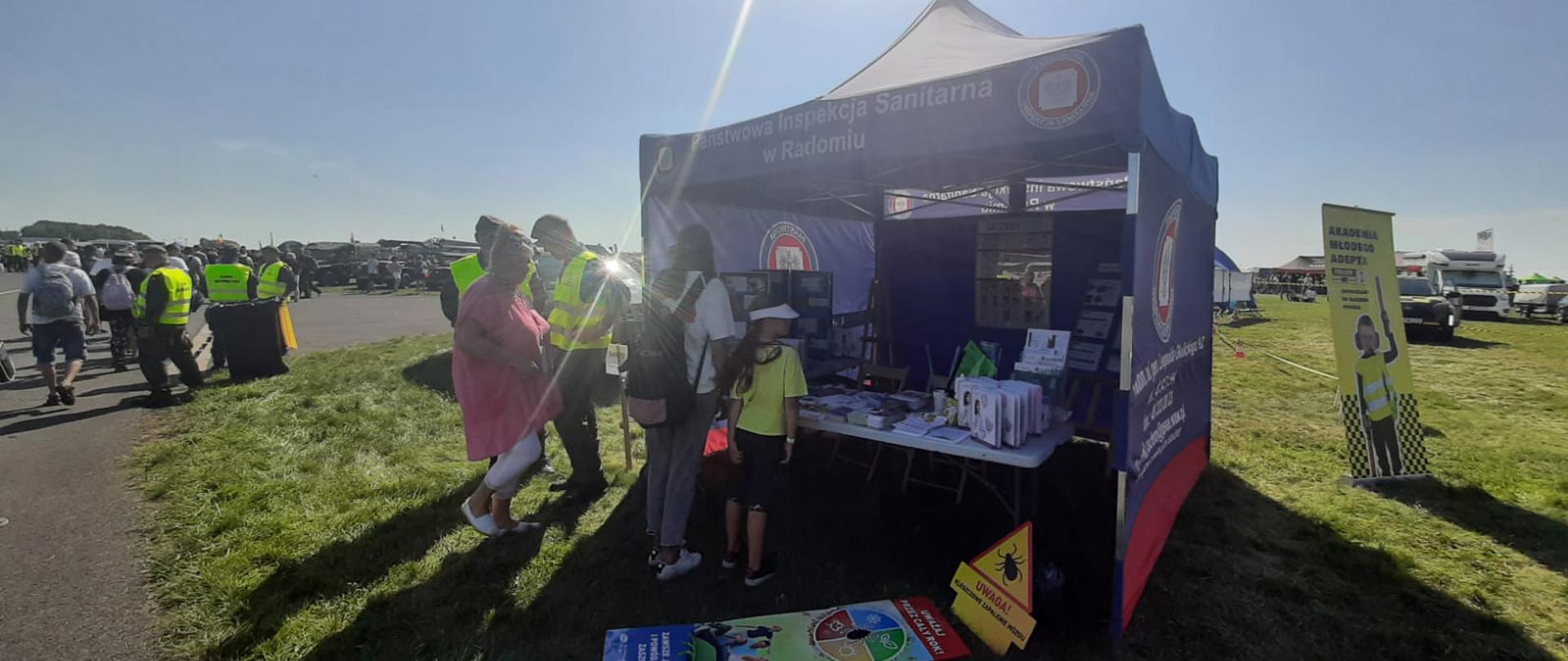 Stoisko PSSE na AirShow 2023