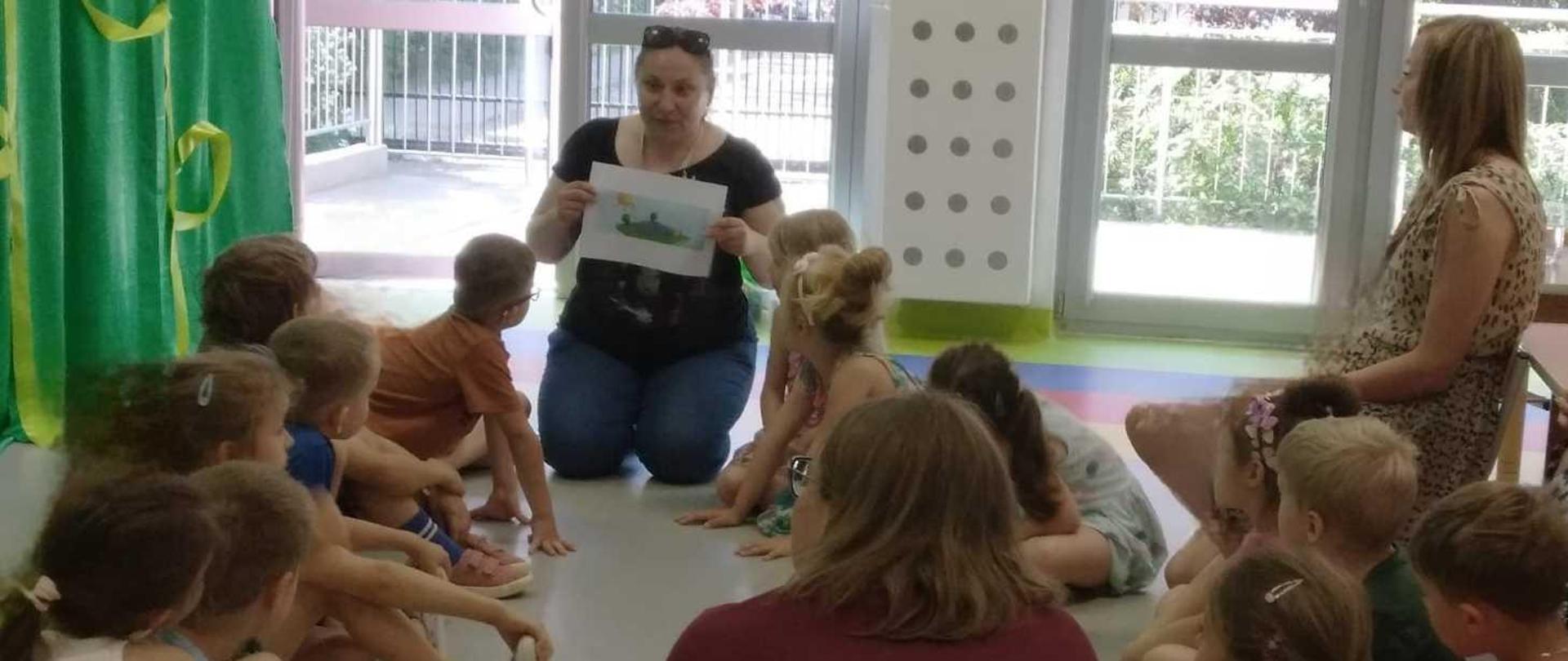 Zajęcia z grupą przedszkolną na temat Polskiego Atomu