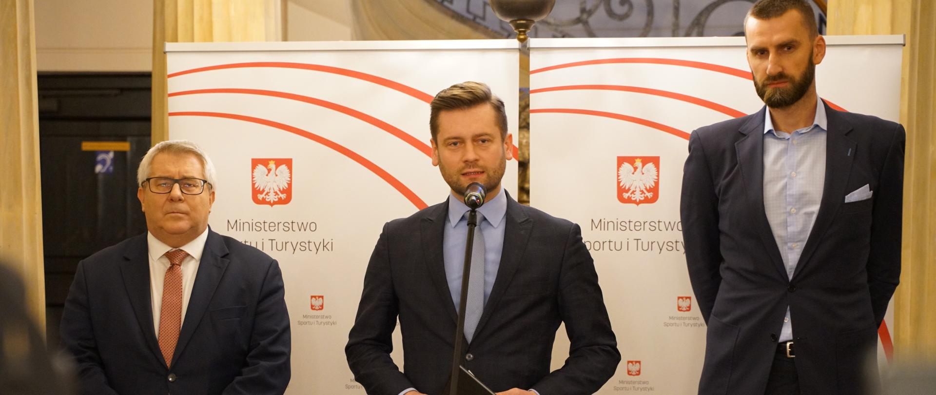 Poinformowanie o utworzeniu Społecznej Rady Sportu - briefing prasowy w MSiT