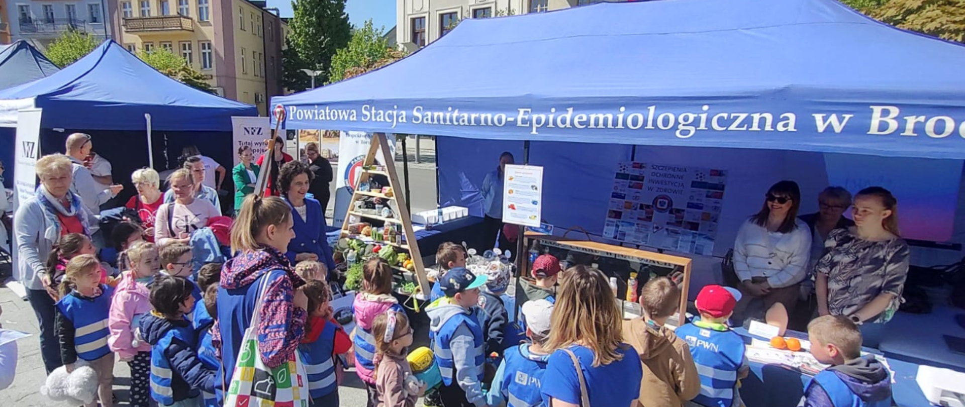 Udział Państwowej Inspekcji w Brodnicy w Miasteczku Profilaktycznym 09.05.2023