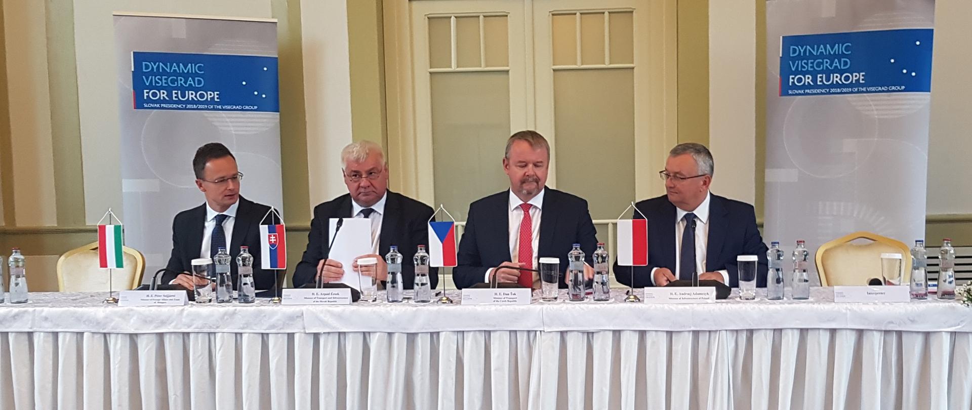 Podpisanie deklaracji ws. kolei dużych prędkości