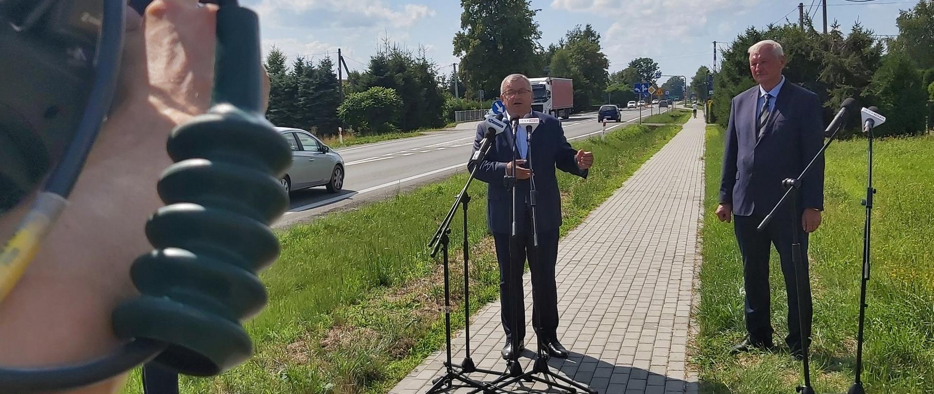 Minister infrastruktury Andrzej Adamczyk