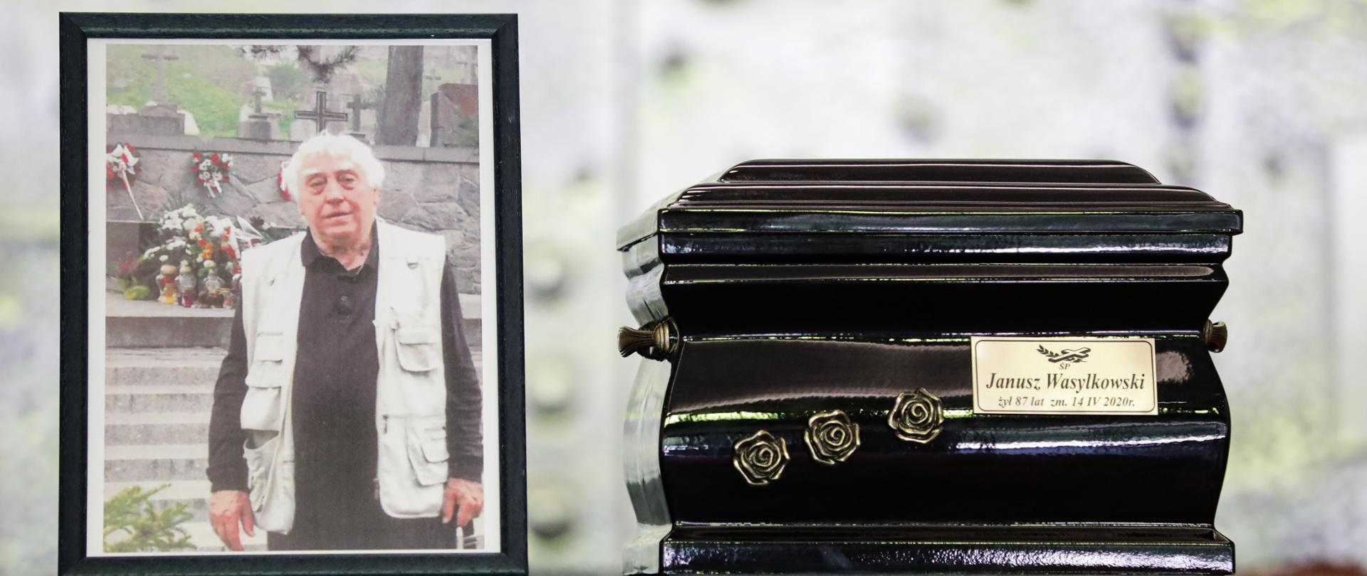 Ostatnie pożegnanie Janusza Wasylkowskiego, fot. Danuta Matloch