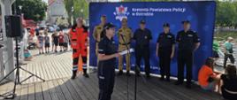 Spotkania z młodzieżą w ramach akcji "Bezpieczne wakacje"