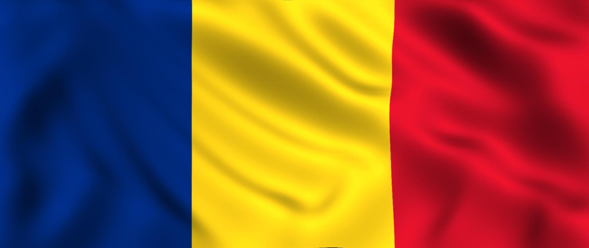 Flaga Rumunii.