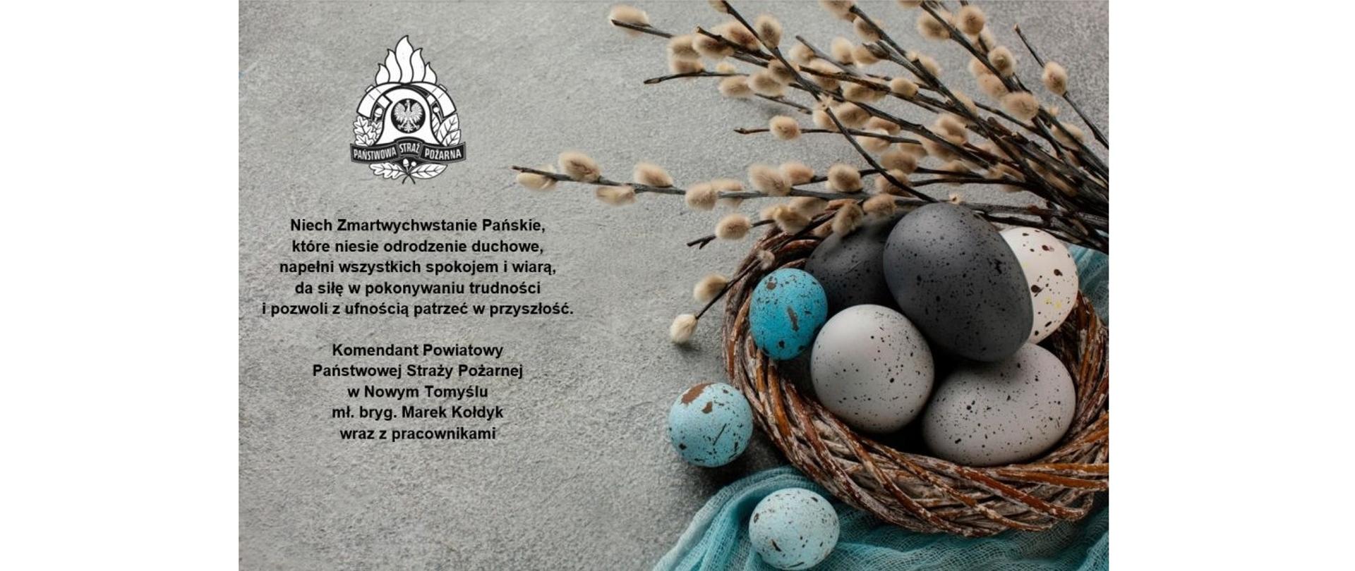 Życzenia Komendanta Powiatowego PSP w Nowym Tomyślu