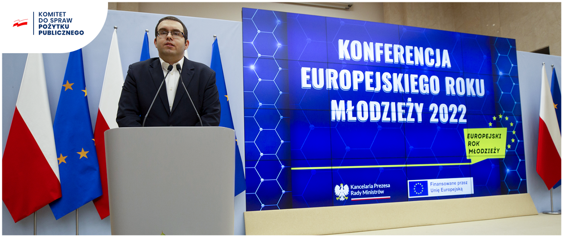Min. Mazurek podczas konferencji Europejskiego Roku Młodzieży