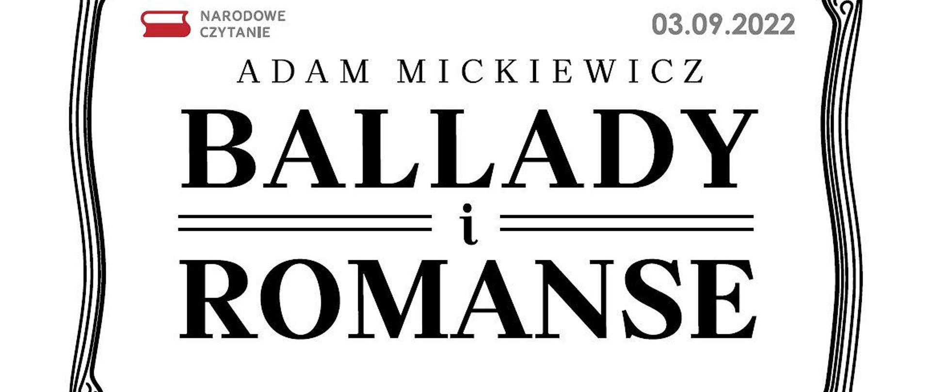 Cała Polska czyta „Ballady i romanse” – 11. edycja Narodowego Czytania
