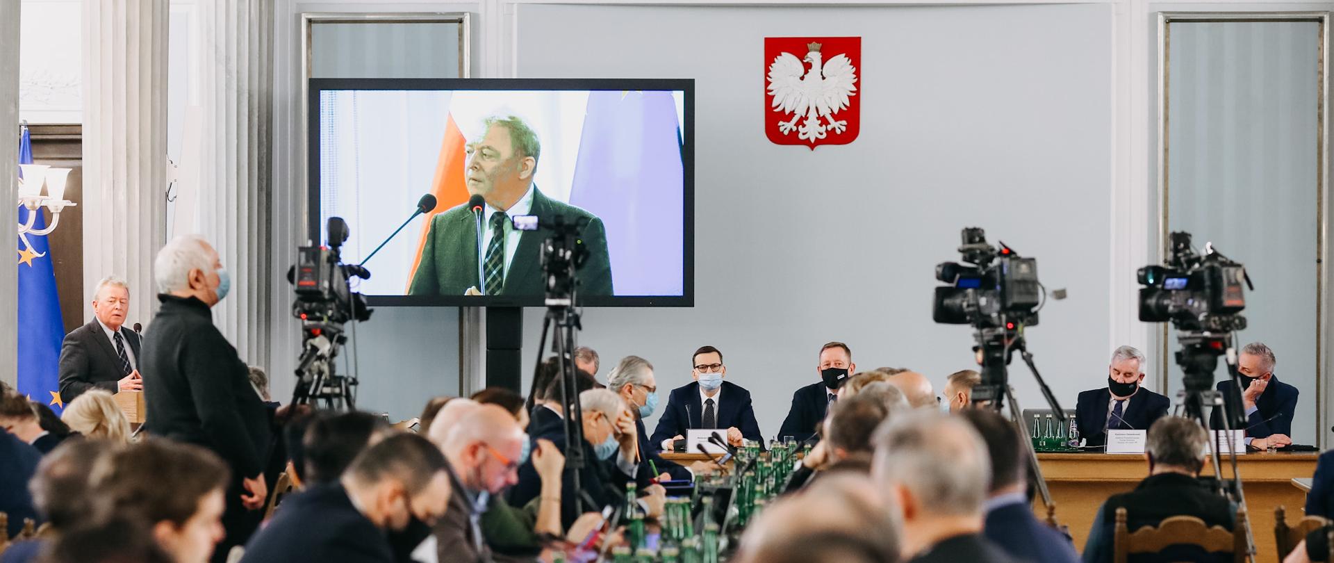 Prime Minister Mateusz Morawiecki participated in the meeting of the committee on agriculture and rural development