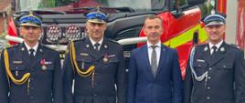 Dzień Strażaka w Lidzbarku Warmińskim z udziałem wicewojewody Mateusza Szauera