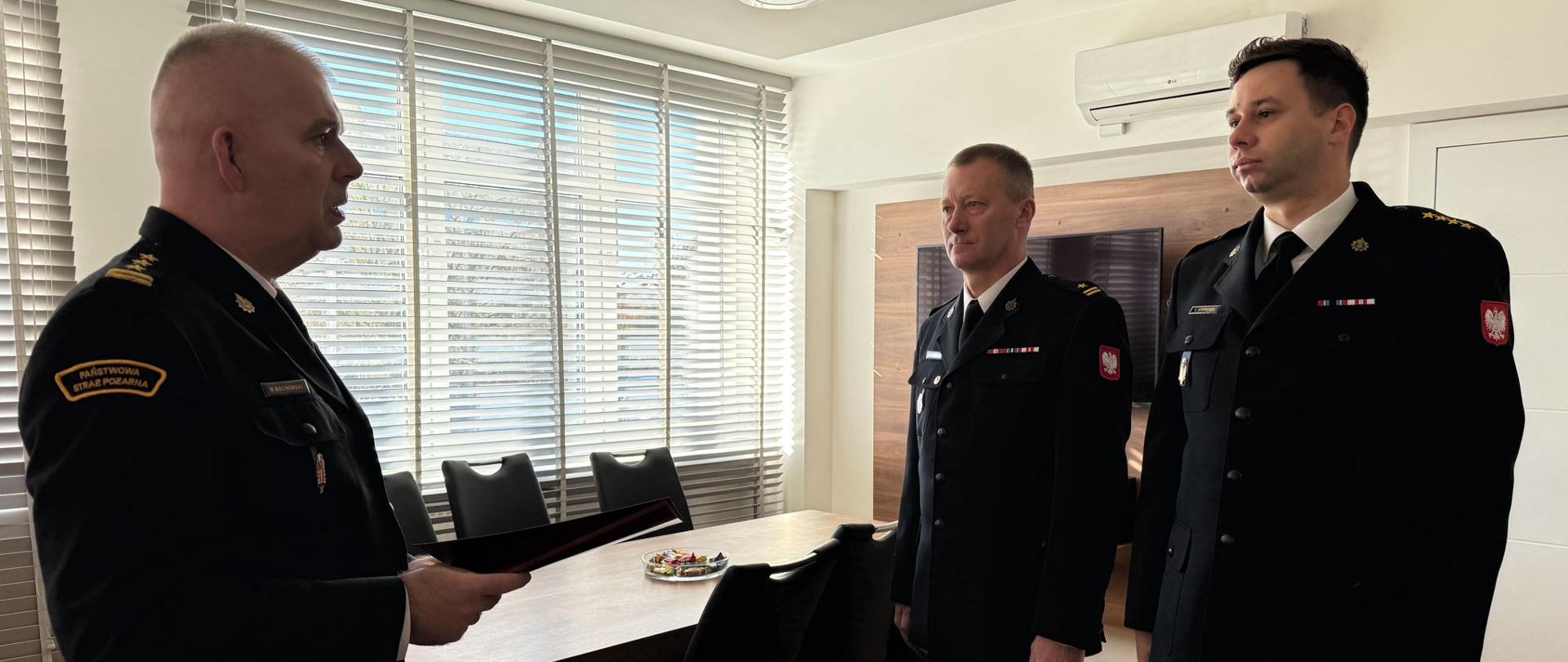Powołanie Zastępcy Komendanta Powiatowego Państwowej Straży Pożarnej w Jędrzejowie