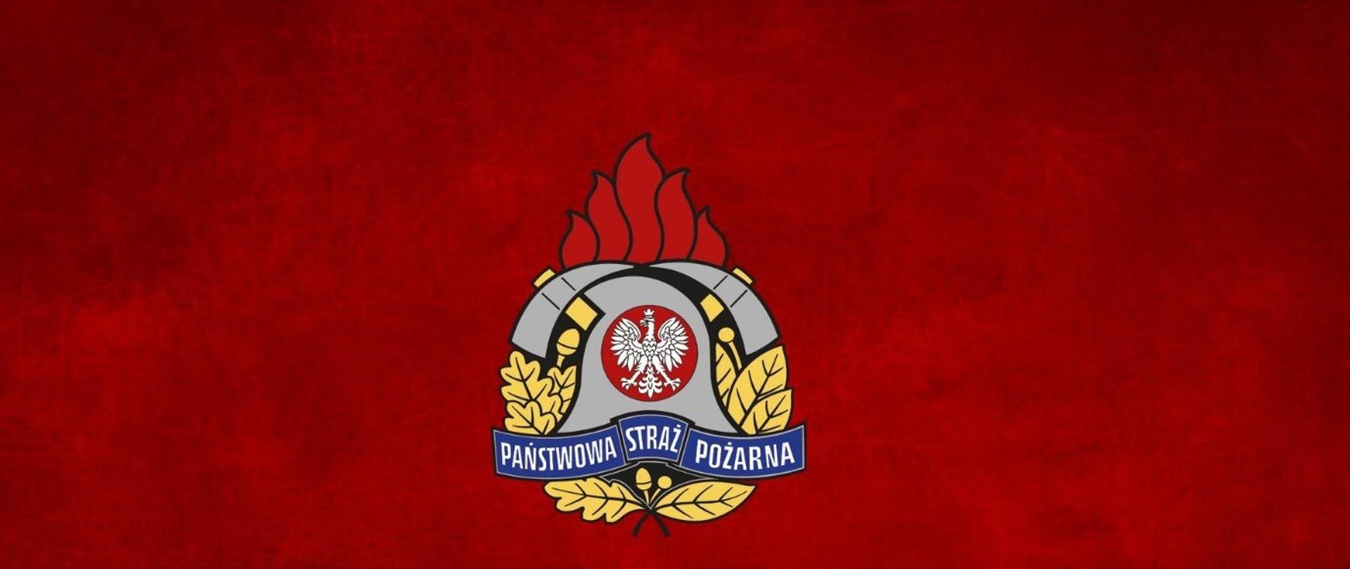 Zdjęcie przedstawia logo PSP.