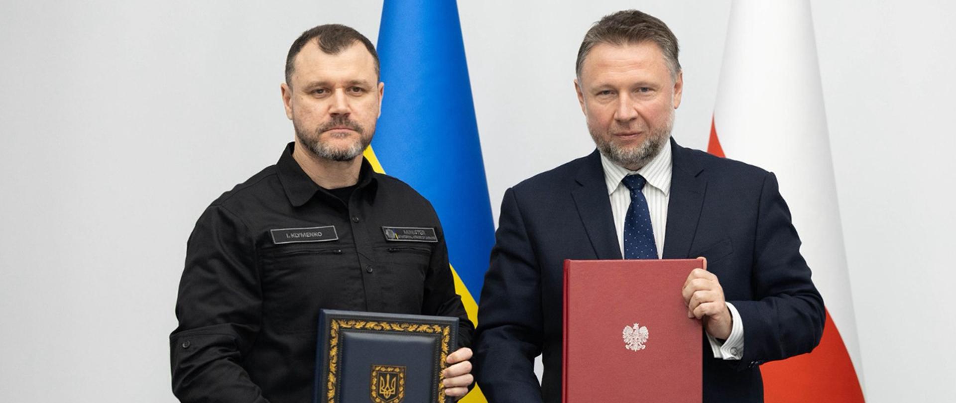 Podpisanie umowy o współpracy w zwalczaniu przestępczości. 