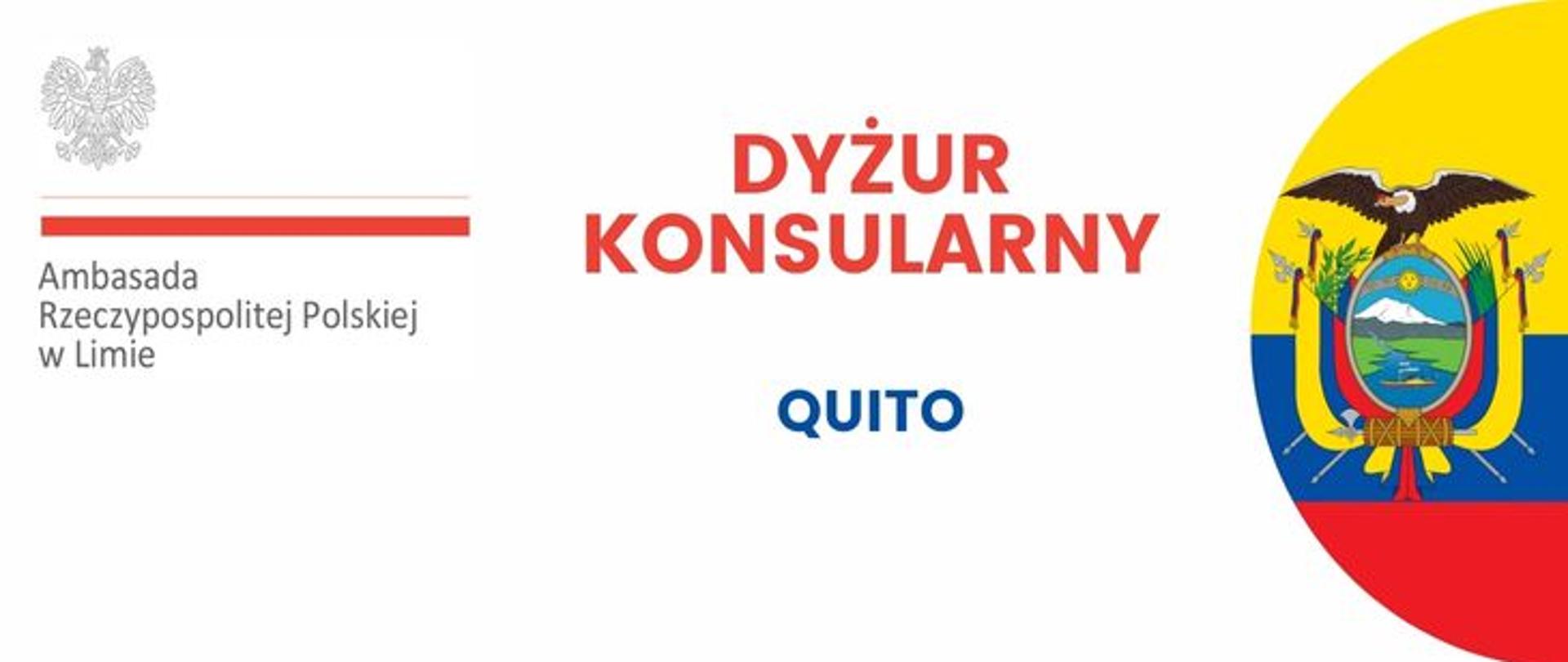 Dyżur konsularny w Quito