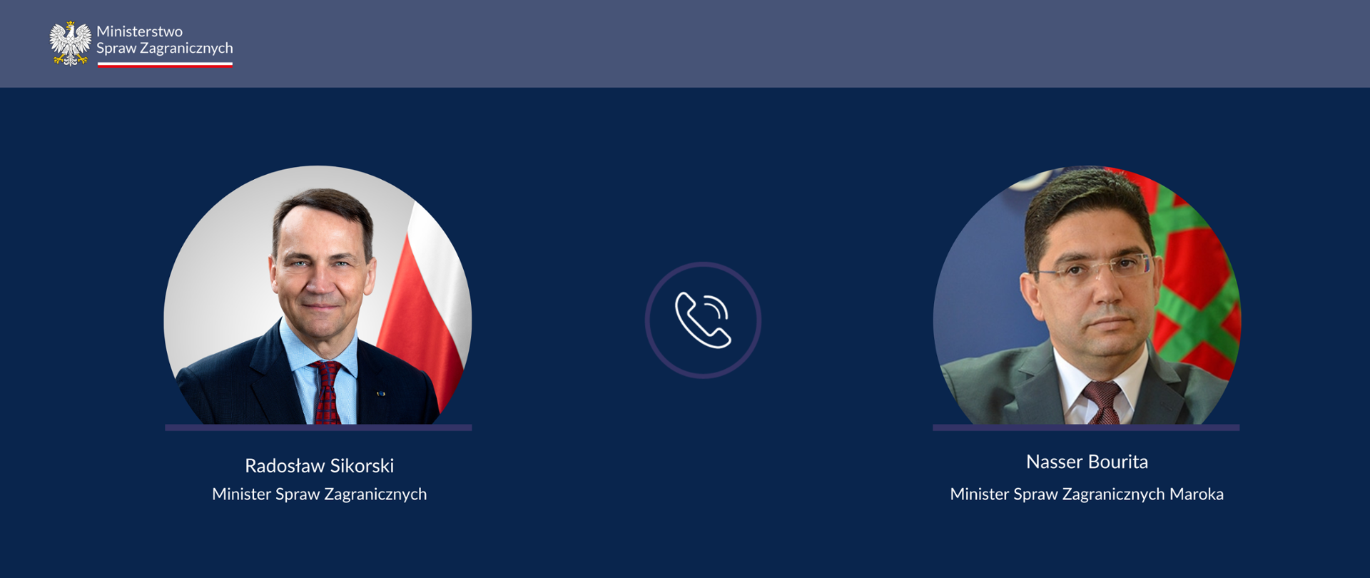 Rozmowa telefoniczna szefów dyplomacji Polski i Maroka