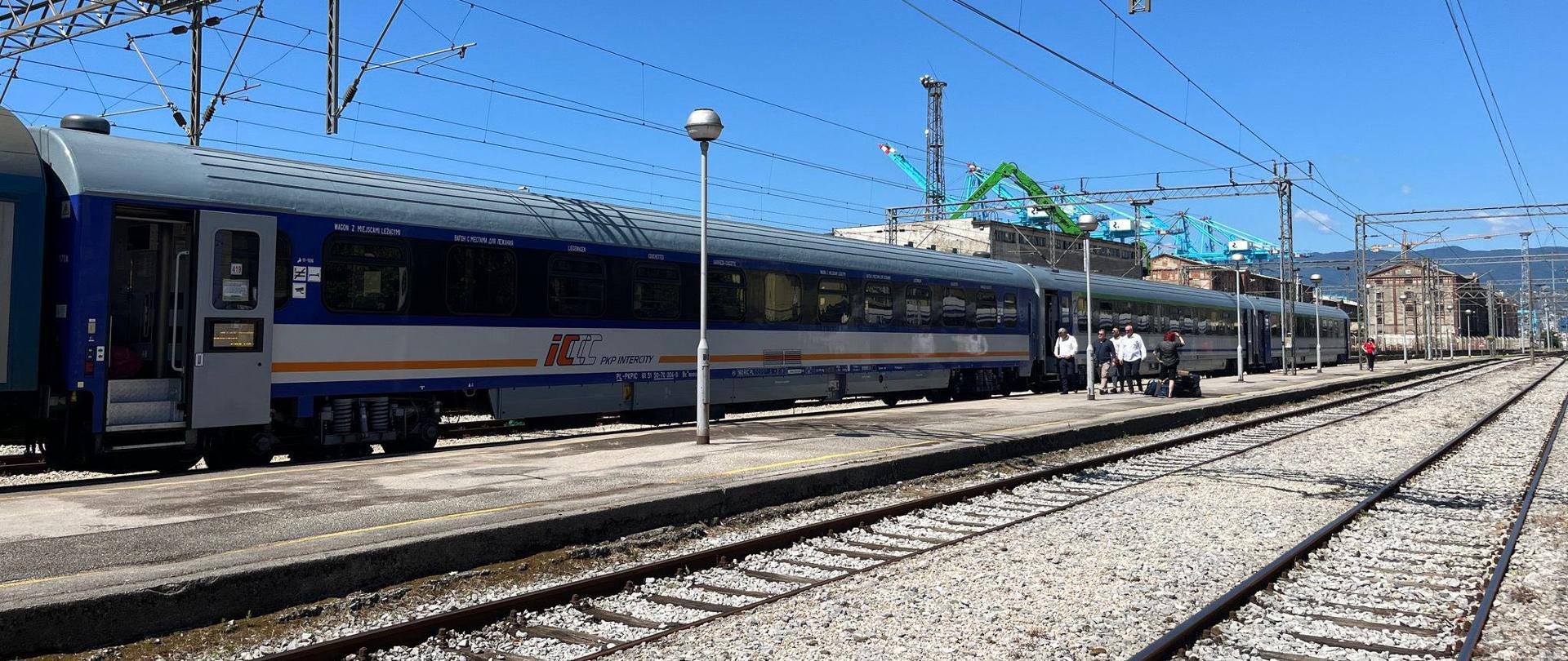 Svečano otvorenje prve izravne željezničke veze između Varšave i Rijeke
