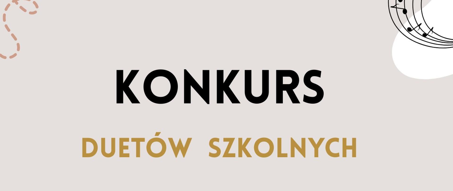 Jasnobeżowy plakat o delikatnej, abstrakcyjnej stylistyce. W dolnej części szeroko faluje wyraźna, czarna pięciolinia z nutami, za którą w lewym rogu kryją się nieregularne plamy w kolorze białym i brudnoróżowym. Podobne plamy oraz fragment zakrzywionej pięciolinii umieszczono w prawym górnym rogu. W centrum znajduje się tekst (czarny, złoty i malinowy) oraz pusty, brudnoróżowy prostokąt o zaokrąglonych bokach.