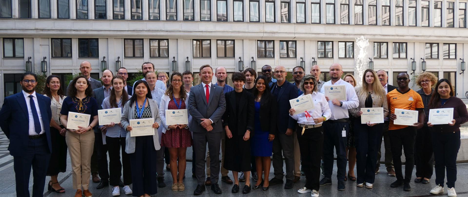 Completion of the SMR school – a group photo