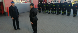 Uroczysty apel - Zakończenie szkolenia podstawowego strażaków ratowników OSP