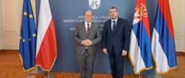 Wiceminister Szymon Szynkowski vel Sęk z wizytą w Belgradzie