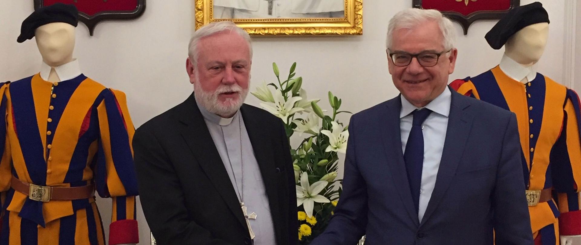 Archbishop Paul Gallagher, Secretary for Relations with States in the Secretariat of State of the Holy See, visits Poland