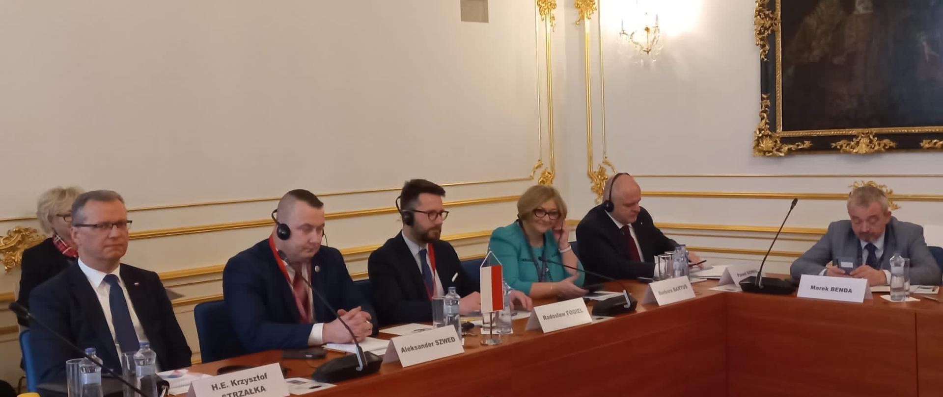 Spotkanie komisji spraw zagranicznych parlamentów V4 w Bratysławie
