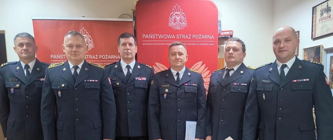 Zmiany kadrowe w KP PSP w Inowrocławiu