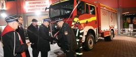 Poświęcenie nowego samochodu ratowniczo – gaśniczego Man TGM 18.320 GBA – Rt 4/28 z OSP Rogoźno