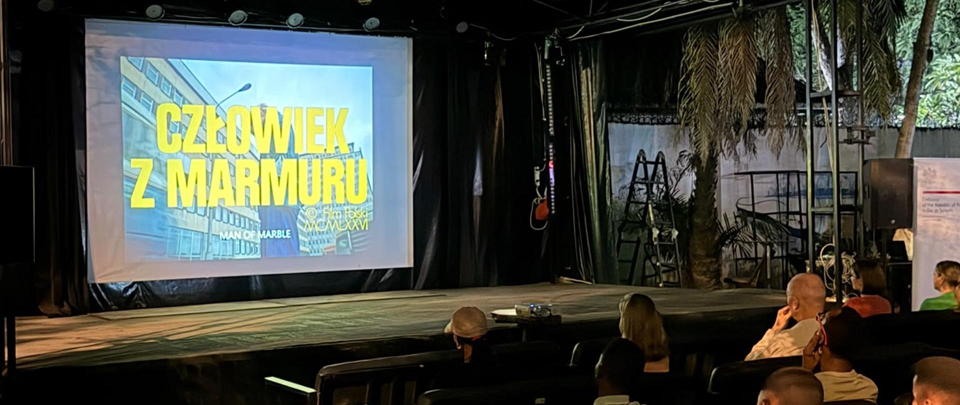 Festiwal filmowy Wajda at 100 - projekcja filmu "Człowiek z marmuru"