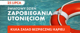 25 lipca- Światowy Dzień Zapobiegania Utonięciom - format panorama