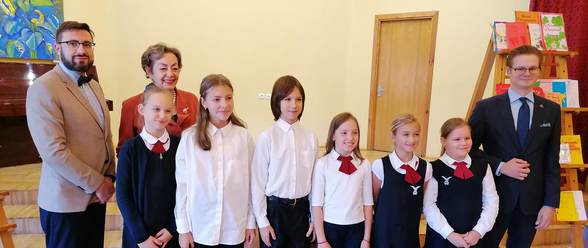 Spotkanie poświęcone Marii Konopnickiej. 