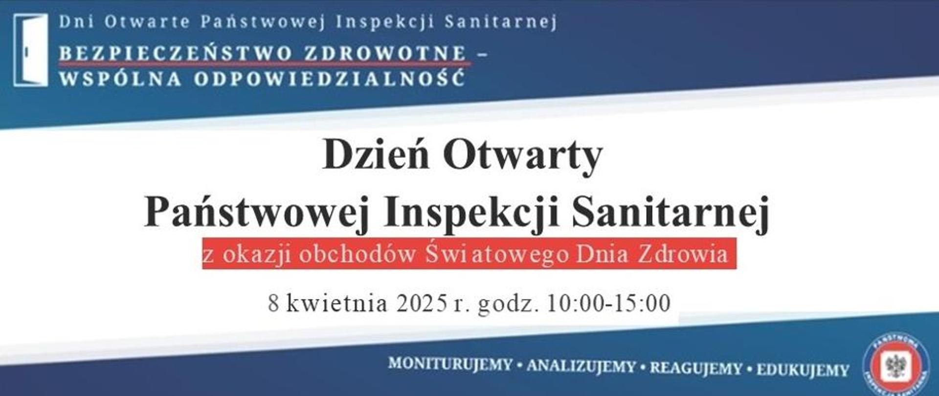 Dni Otwarte Państwowej Inspekcji Sanitarnej