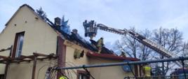 Pożar budynku mieszkalnego w Drozdowicach Małych - 2